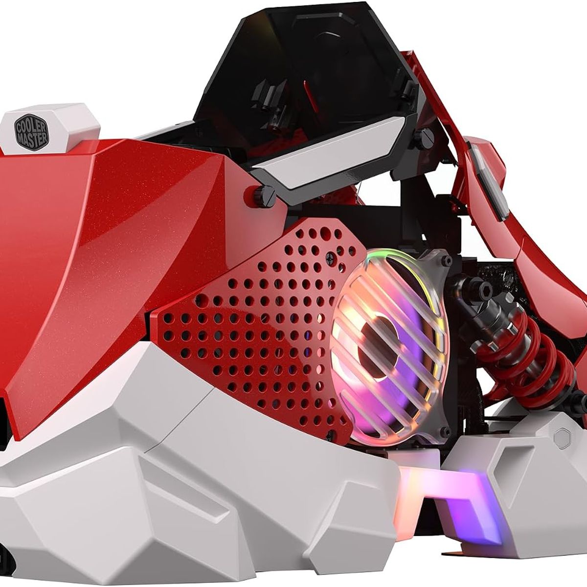 COOLER MASTER - Gabinete Cooler Master Sneaker X Con Water Cooling Y Fuente de poder