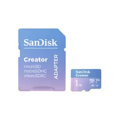 SANDISK - Tarjeta microSD Creator UHS-I 1TB