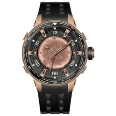 INVICTA - Reloj análogo Celestial para hombre 40.2 mm negro con pulsera de goma modelo IN-70093