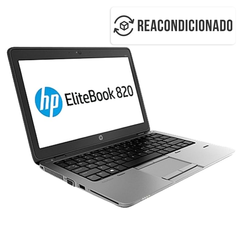 HP - Notebook Hp Elitebook 820 G3 Reacondicionado Plata