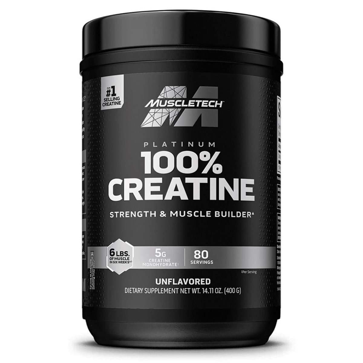 MUSCLETECH - Platinum Creatina 400 g