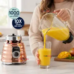 OSTER - Licuadora clásica Oster® cobre con perilla ergonómica de 3 velocidades BLST4128