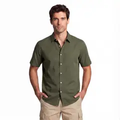 POTROS - CAMISA MANGA CORTA LYOCELL LISA SANTIAGO