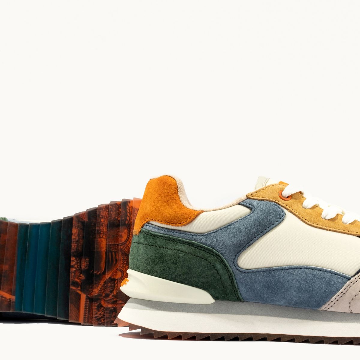 HOFF - Hoff Bangkok Man Zapatilla Urbana Hombre Cuero Beige