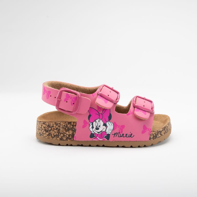Sandalias Niña Minnie Hello Rosado