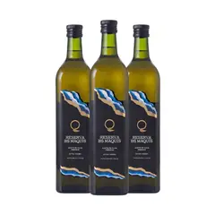 GENERICO - 3 Aceites de Oliva Extra Virgen Premium Reserva Los Maquis 1 L