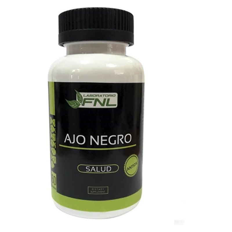 GENERICO - Ajo Negro (60 Capsulas) Migraña Presion Arterial