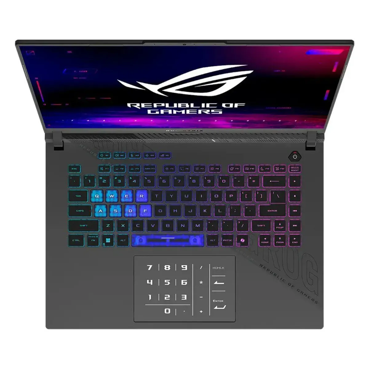 ASUS - Notebook Gamer Asus ROG Strix 16" AMD Ryzen 9 9955HX 16GB 1TB NVIDIA GeForce RTX 5060 Win 11
