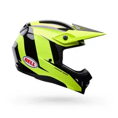 BELL - Casco Moto MX-10 Mips Talon Amarillo/Negro - Amarillo - S