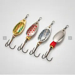 FALCON CLAW - Kit Spinner Cucharilla N°3 4K-V3 – 4 Unidades