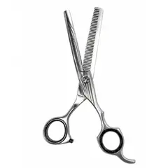 WAHL - Tijera de Entresacar Profesional damasco plateado 6″
