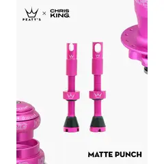 PEATYS - Valvula Tubular Chris King 42Mm Rosado