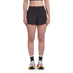 OLYMPIKUS - SHORT CORRE FOCO 3 NEGRO MUJER
