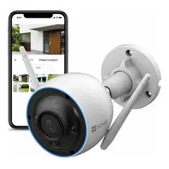 EZVIZ - Cámara Seguridad Wifi H3 3k Ai Audio Led Blanco