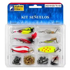 FALCON CLAW - Kit de Pesca TK-100 68 Piezas – Señuelos y Accesorios
