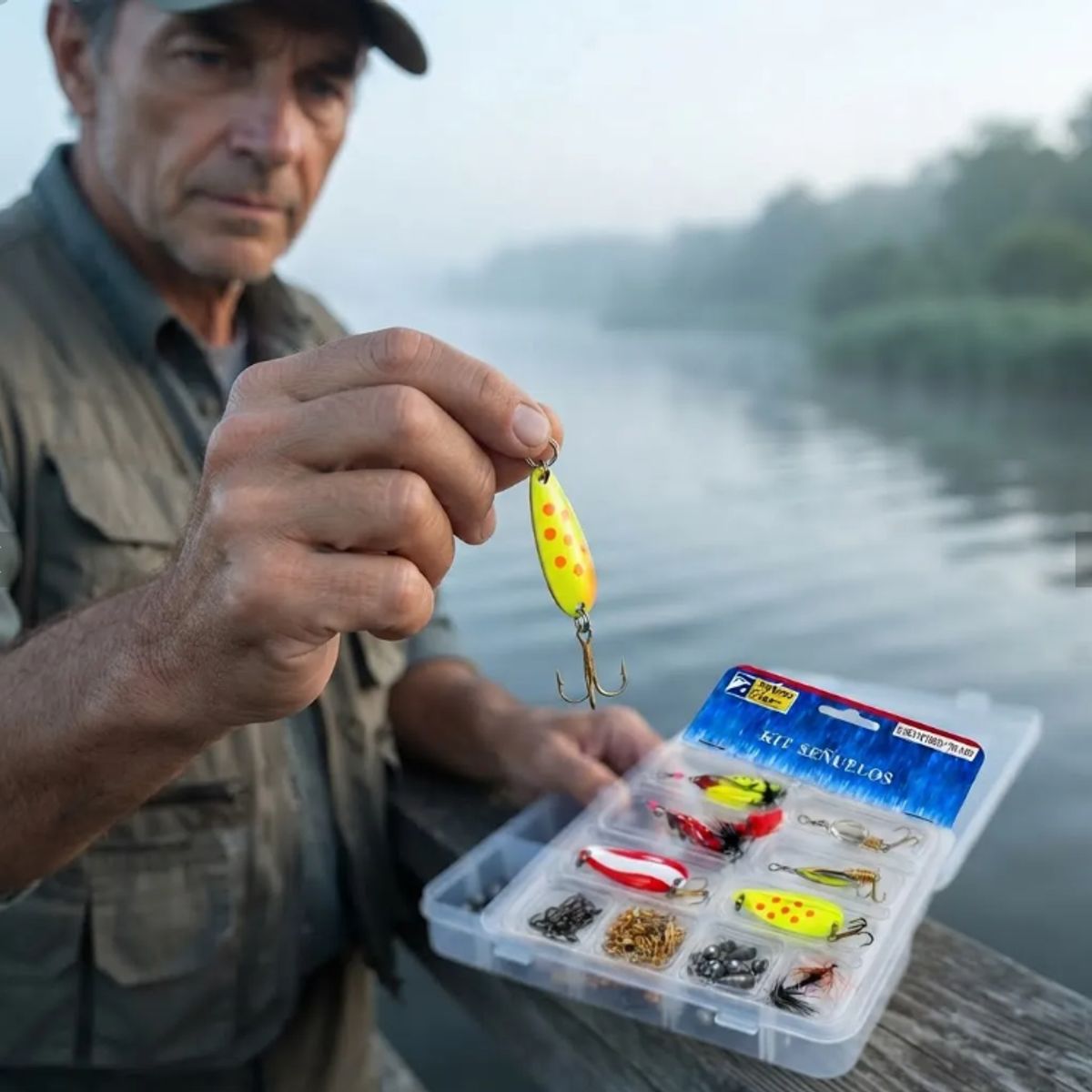 FALCON CLAW - Kit de Pesca TK-100 68 Piezas – Señuelos y Accesorios