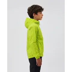 FOX - Cortavientos Verde Fluor de Niños Chaqueta Deportiva para Niños