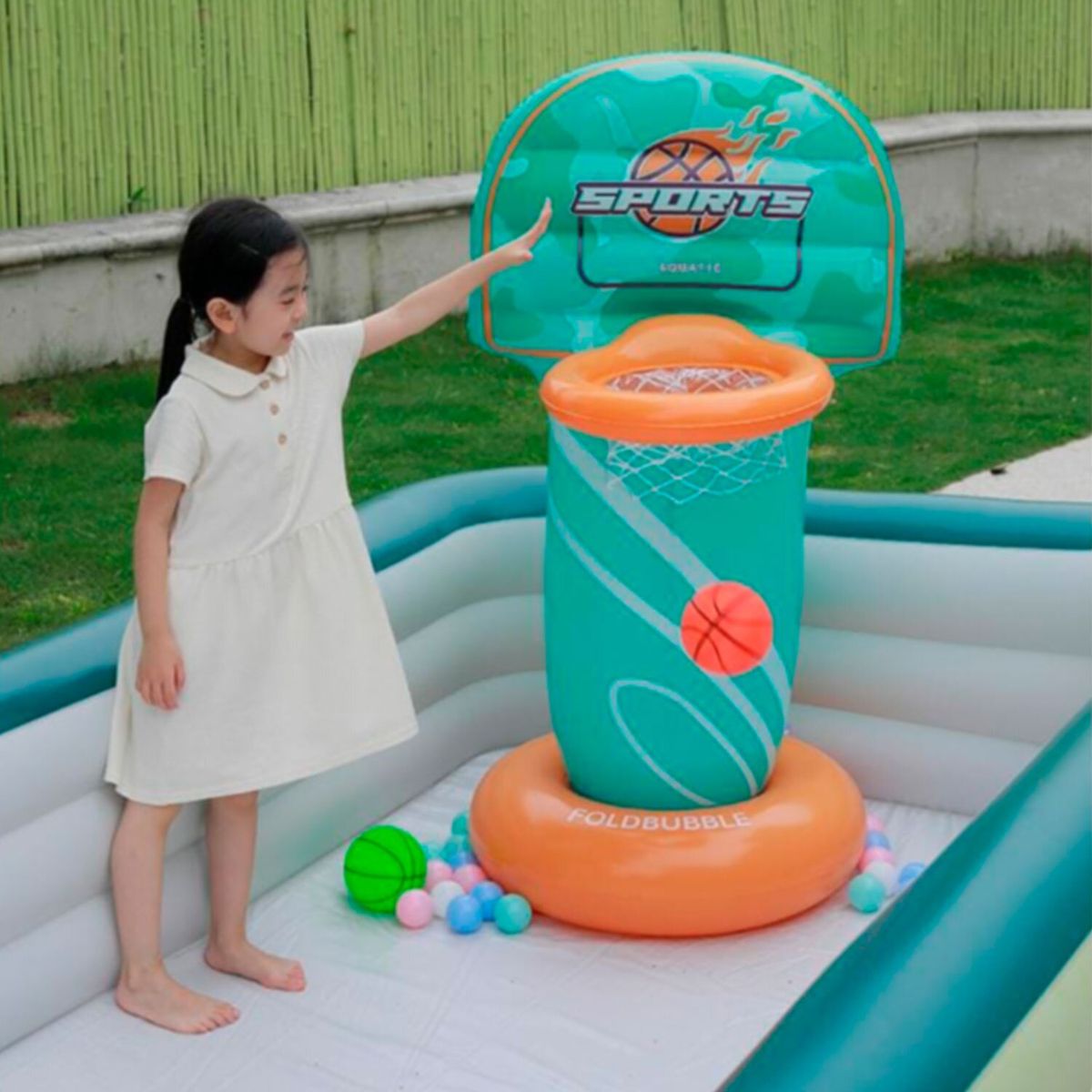 GENERICO - Aro de Basketball Inflable