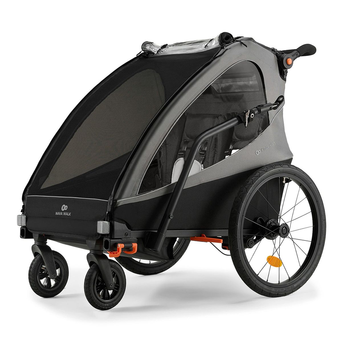 KINDERKRAFT - Coche de paseo NAVA WALK 2 en 1