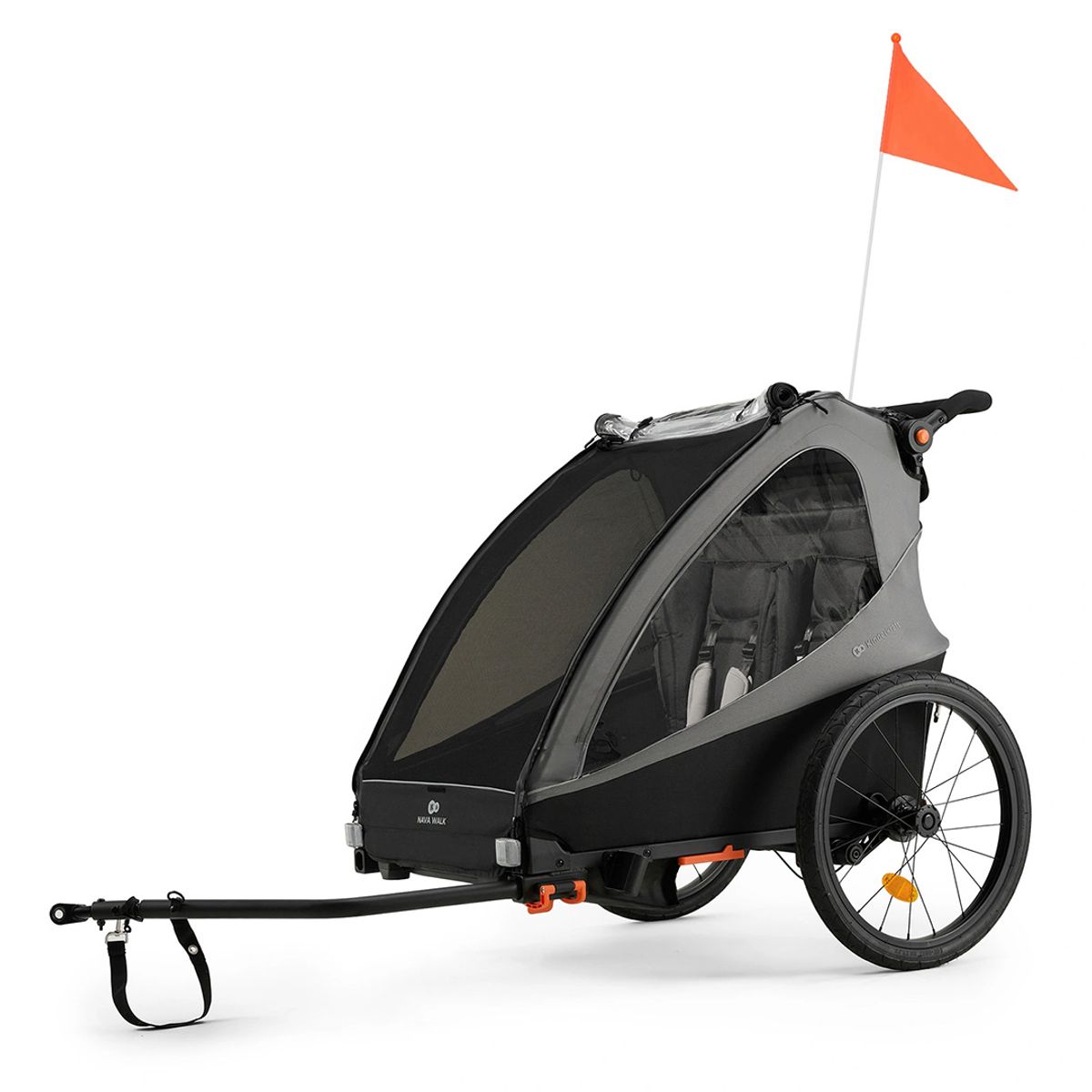 KINDERKRAFT - Coche de paseo NAVA WALK 2 en 1