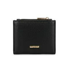 SEI - Billetera Monedero Mujer Negro Gris