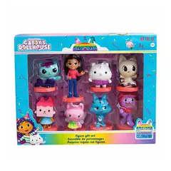 LA CASA DE GABBY - Set 8 Mini Figuras La Casa de Muñecas de Gabby