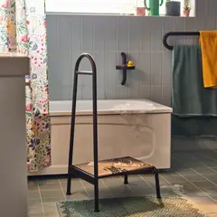IKEA - BÄSINGEN piso baranda gris oscuro