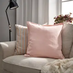 IKEA - LAGERPOPPEL funda cojín 50x50 Rosado claro