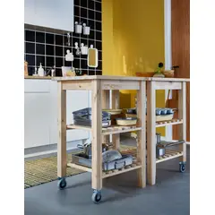 IKEA - BEKVÄM N carro 58x50 abedul