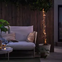 IKEA - GETKÅL guirn lum LED 4.5 m a pilas ext CL