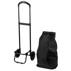 IKEA - RADARBULLE carrito compra 33x24x68 cm/38 l negro