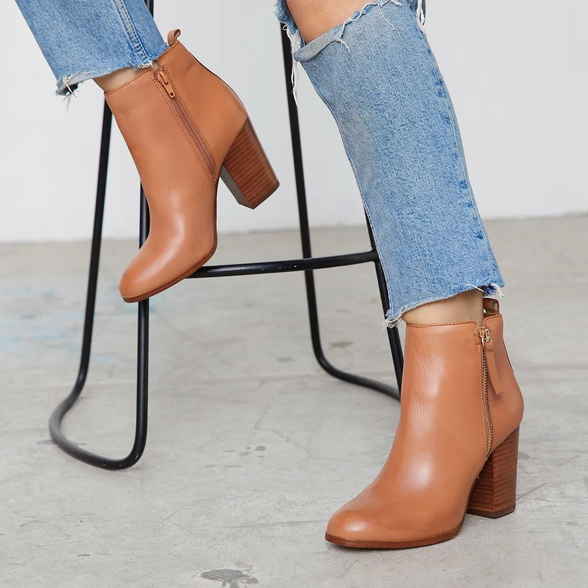 ALDO - Noemieflex Botín Mujer Cuero Café Aldo