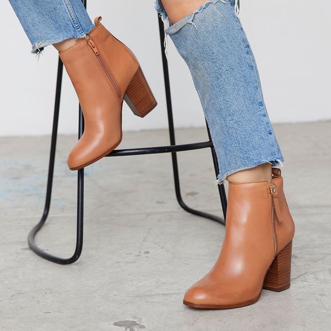 ALDO - Noemieflex Botín Mujer Cuero Café Aldo