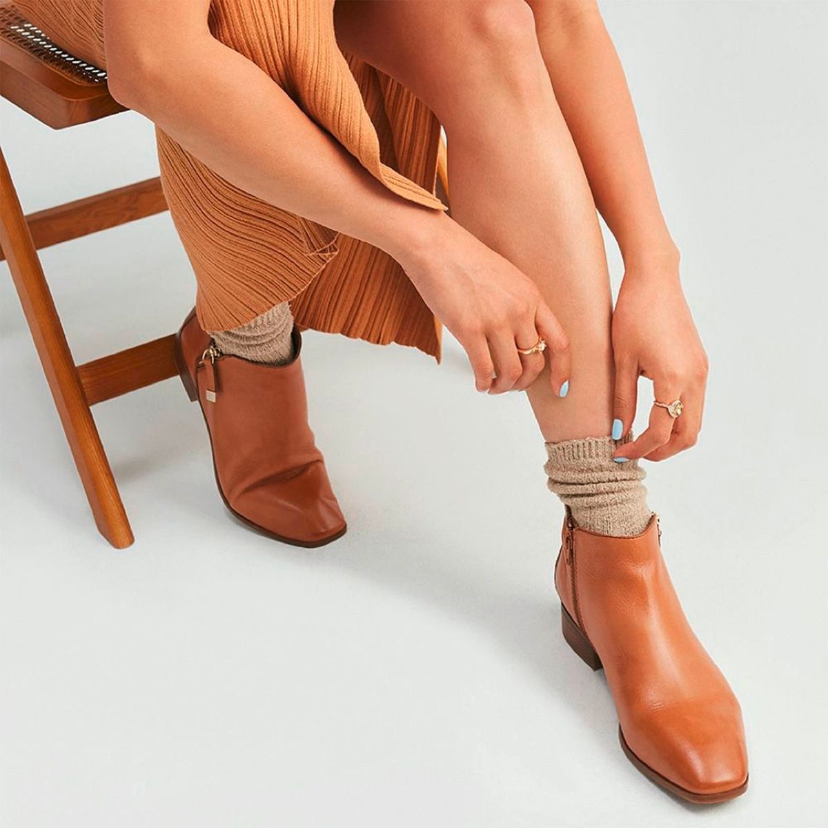 ALDO - Kaelleflex Bota Vaquera Mujer Café Aldo