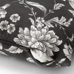 IKEA - IDALINNEA funda cojín 50x50 gris oscuro