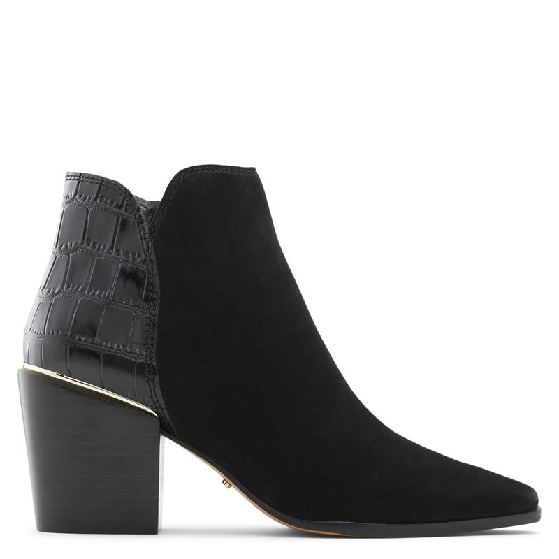 ALDO - Bota Vaquera Mujer Cuero Negro Aldo