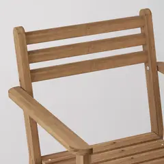 IKEA - ASKHOLMEN silla terraza café oscuro