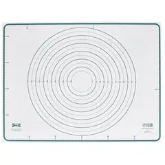 IKEA - BAKTRADITION mat horno 61x46 blanco/turquesa