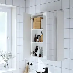 IKEA - ENHET botiquín baño 60x17x75 blanco