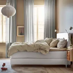 IKEA - RISBYN pantalla lámpara 57 forma de cebolla/bco CL