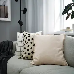 IKEA - GURLI funda cojín 50x50 beige RECY