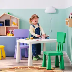 IKEA - MAMMUT silla infantil interior/exterior/verde