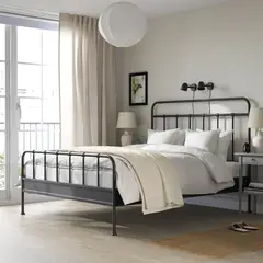 IKEA - STJÄRNÖ estruct cama 160x200 gris oscuro