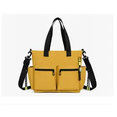 GENERICO - Bolso Tote Acolchado Mujer modelo: amarillo