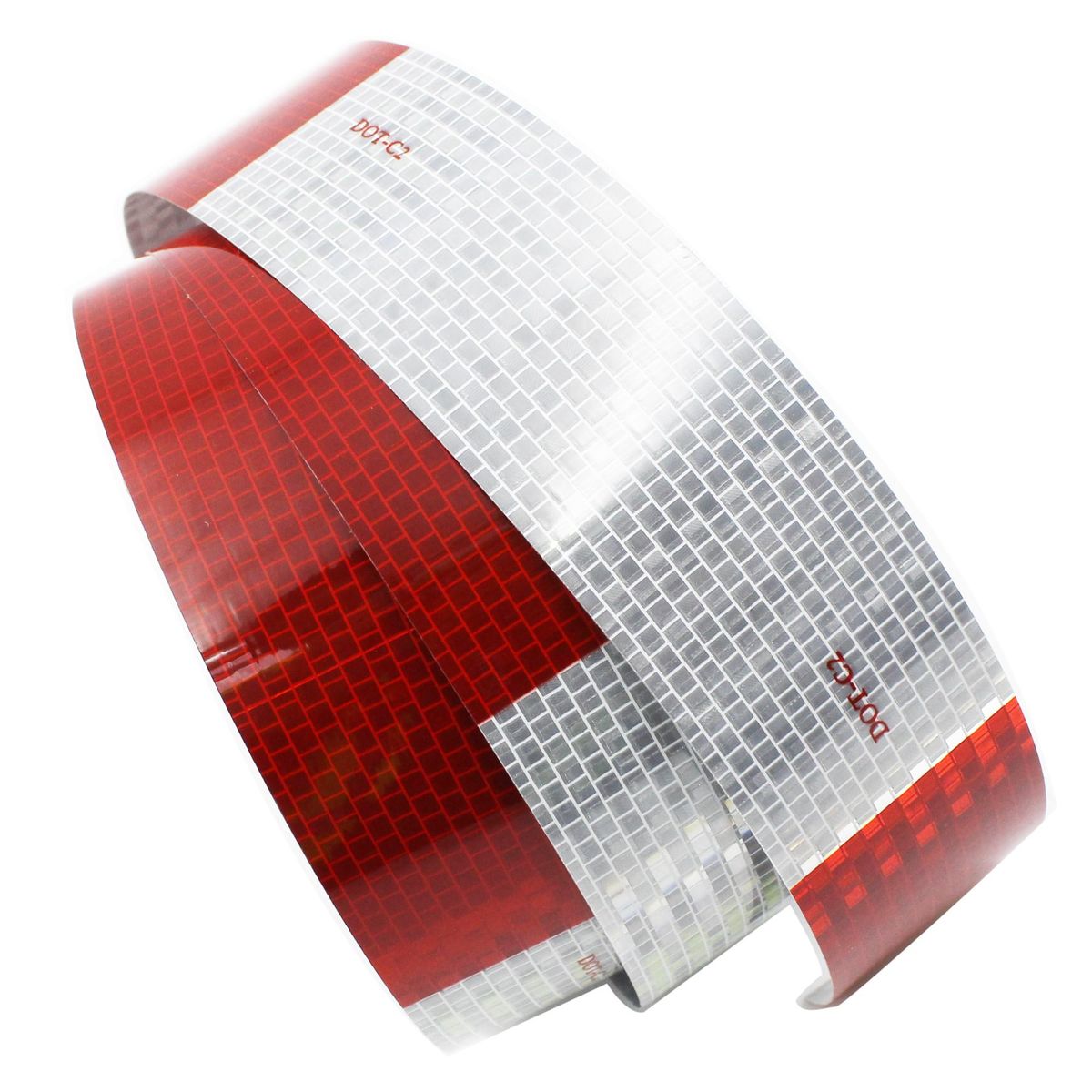 AVERY DENNISON - Cinta Reflectante Rojo-blanco 45,7mts Marca Avery Dennison