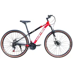 GENERICO - Bicicleta Aro 29 Mawida 21 veloc y Freno Disco Rojo Negro