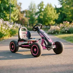 BEBESIT - Auto Go Kart G23 Rosado