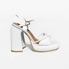 BOTELI - SANDALIA MUJER LINA BLANCO BELLA MODA