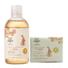 NEWEN - Shampoo NiÃ±o (a) y Jabon en Barra para Bebe