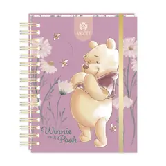 ASCOTT - Planner Winnie Pooh Floral Rosa 2027 17,8x23,5 cm